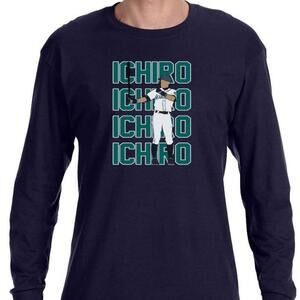 Seattle Mariners Ichiro Suzuki Baseball Sweatshirt Gift